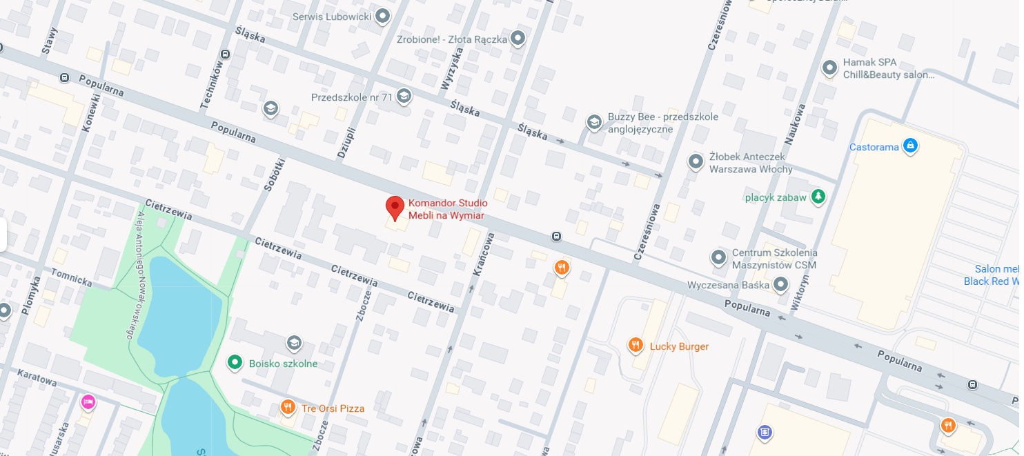 Mapa dojazdu